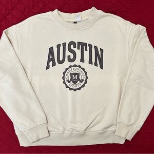 Austin Championship Sports Beige Sweatshirt